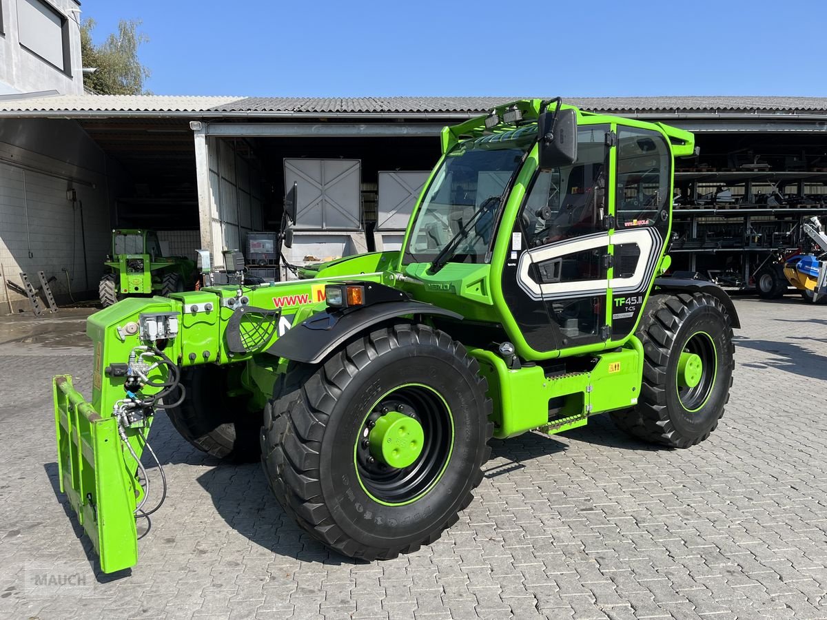 Teleskoplader del tipo Merlo 45.11 T-CS156 CVT Turbofarmer mit Zapfwelle, Gebrauchtmaschine In Burgkirchen (Immagine 3)