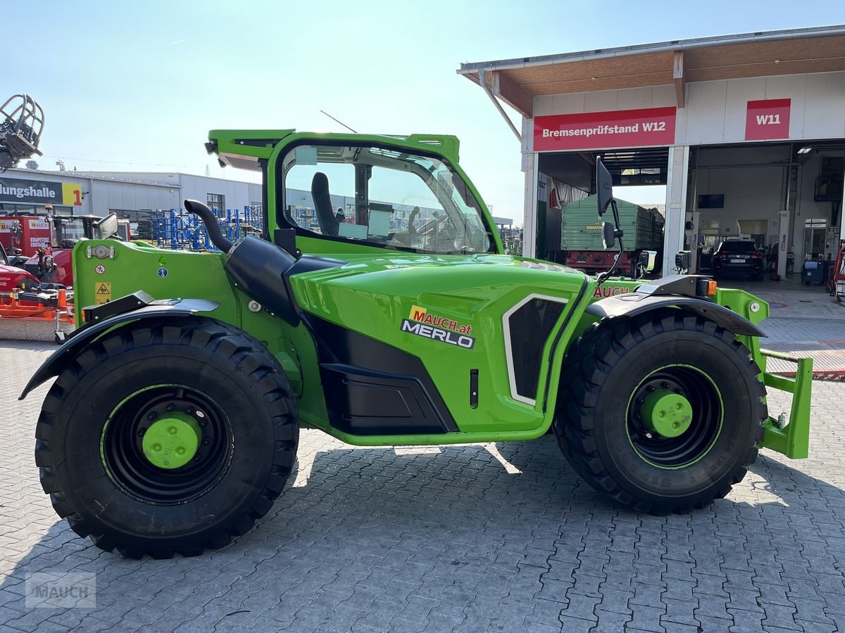 Teleskoplader del tipo Merlo 45.11 T-CS156 CVT Turbofarmer mit Zapfwelle, Gebrauchtmaschine In Burgkirchen (Immagine 14)