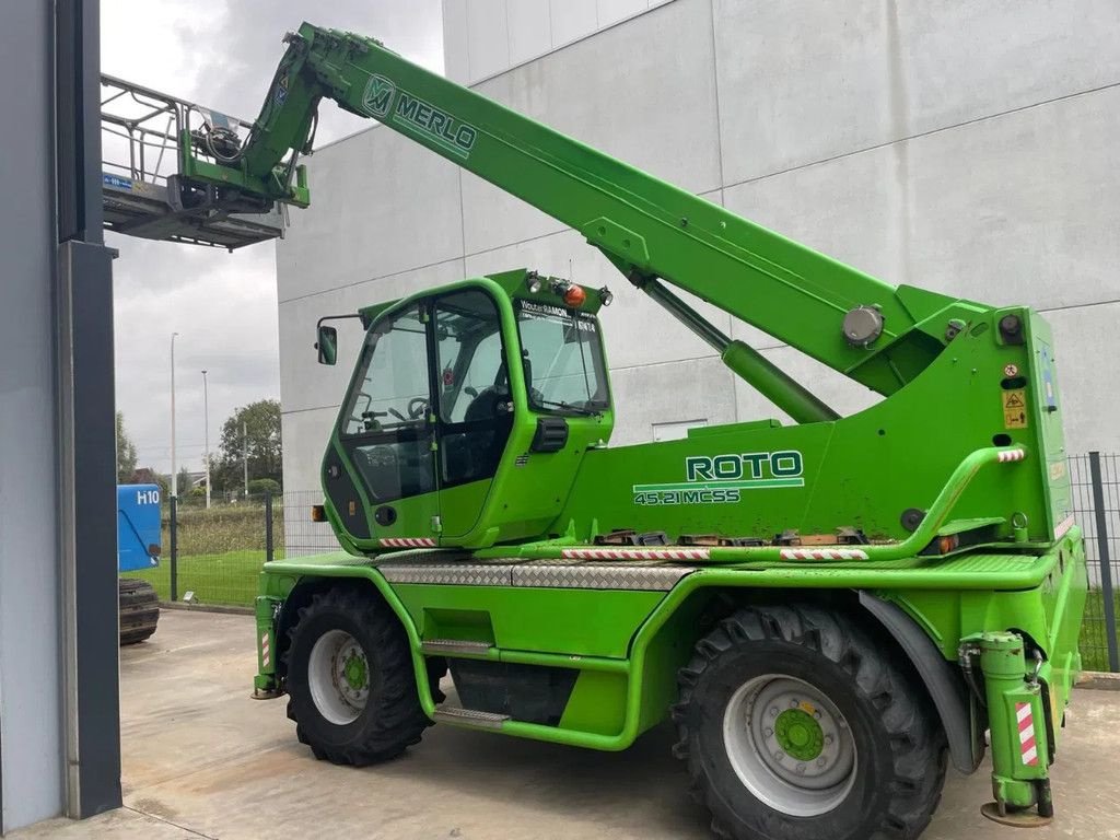 Teleskoplader van het type Merlo 45.21 MCSS, Gebrauchtmaschine in Wevelgem (Foto 4)