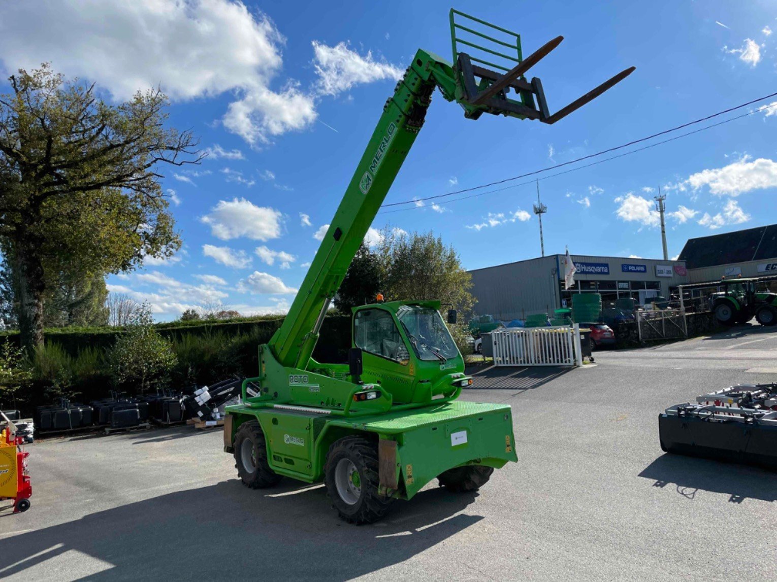 Teleskoplader tip Merlo Chariot télescopique bâtiment ROTO 45.21 Merlo, Gebrauchtmaschine in LA SOUTERRAINE (Poză 2)