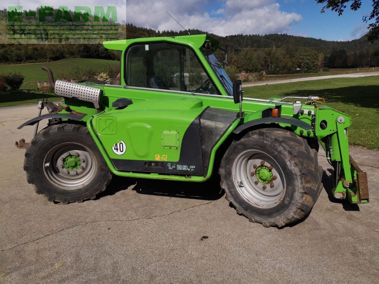 Teleskoplader van het type Merlo merlo mf 29.6, Gebrauchtmaschine in RUDEN (Foto 2)