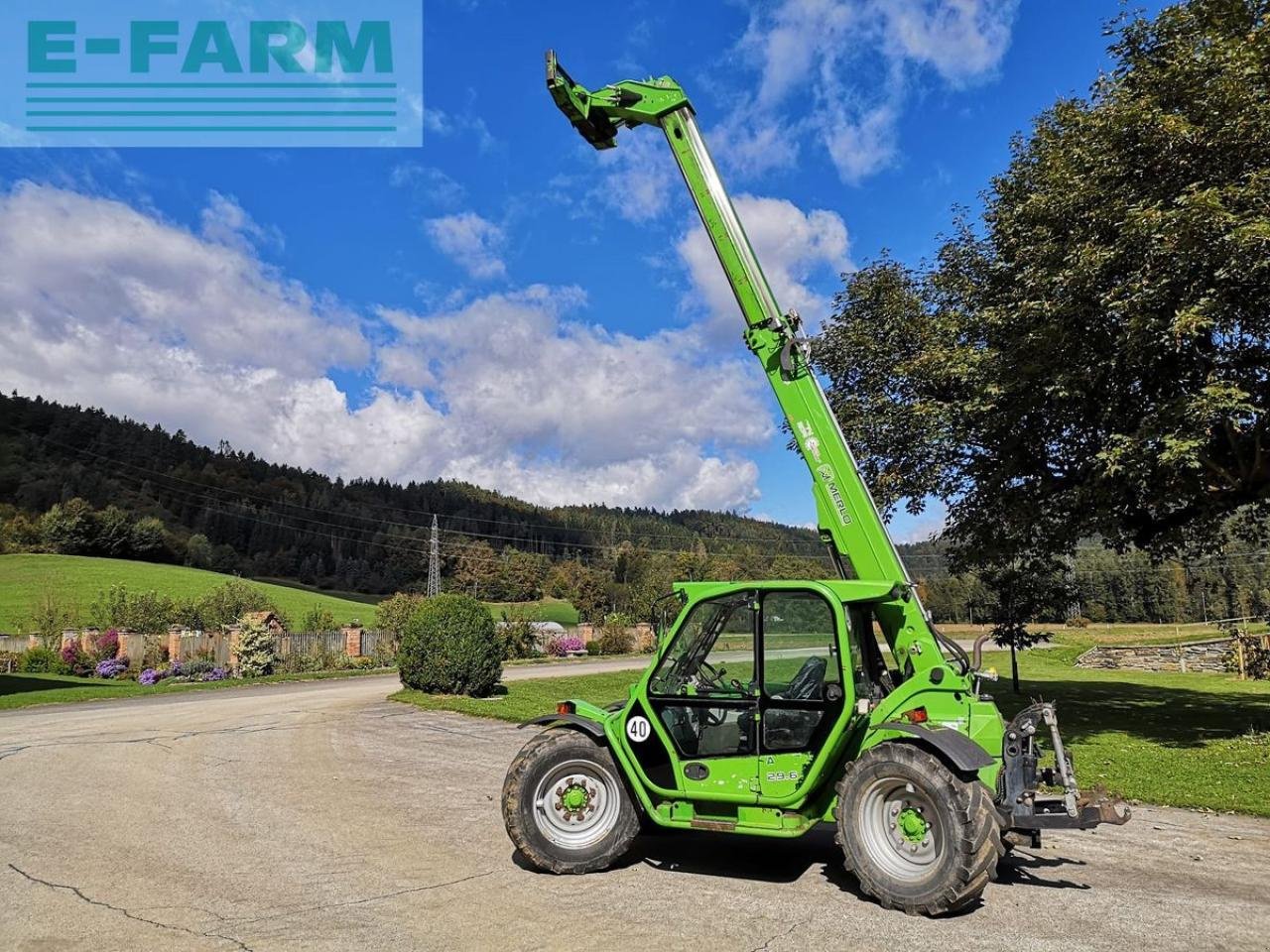 Teleskoplader of the type Merlo merlo mf 29.6, Gebrauchtmaschine in RUDEN (Picture 5)