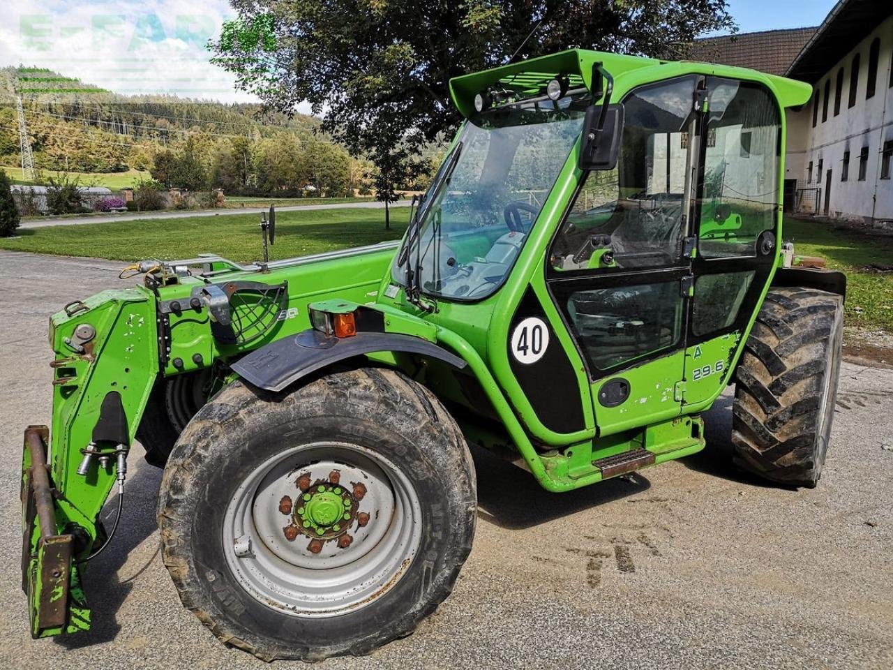 Teleskoplader du type Merlo merlo mf 29.6, Gebrauchtmaschine en RUDEN (Photo 6)