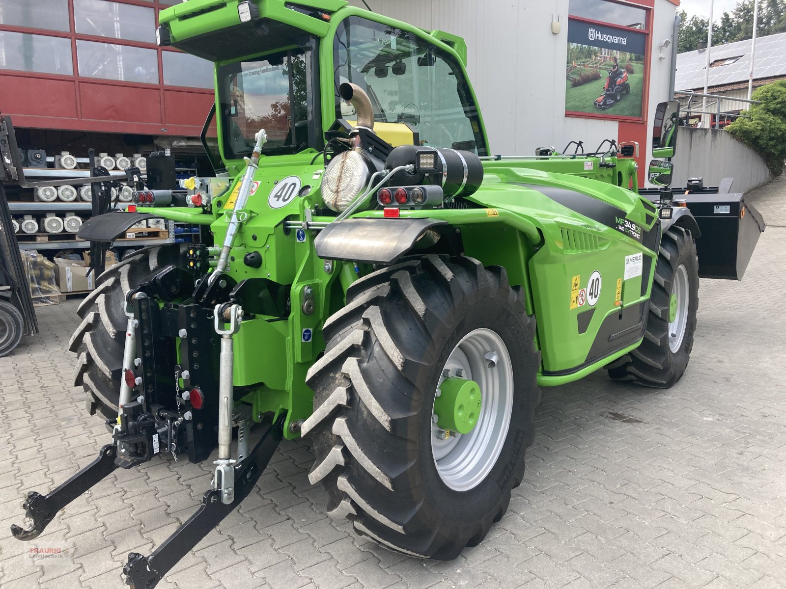 Teleskoplader van het type Merlo MF 34.9, Gebrauchtmaschine in Mainburg/Wambach (Foto 3)