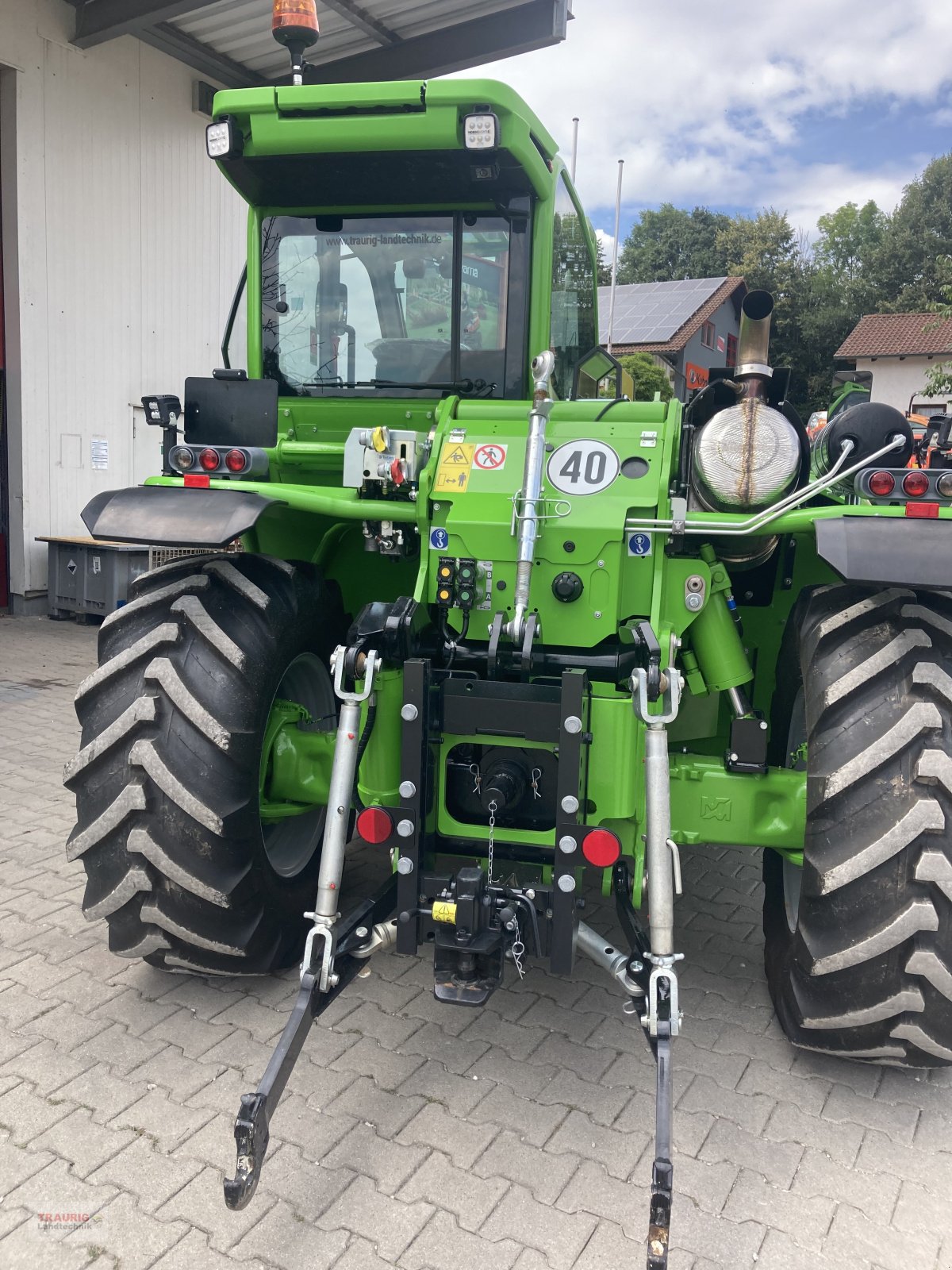 Teleskoplader van het type Merlo MF 34.9, Gebrauchtmaschine in Mainburg/Wambach (Foto 4)