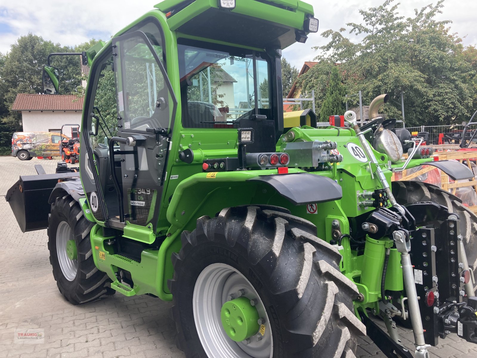 Teleskoplader typu Merlo MF 34.9, Gebrauchtmaschine v Mainburg/Wambach (Obrázok 8)