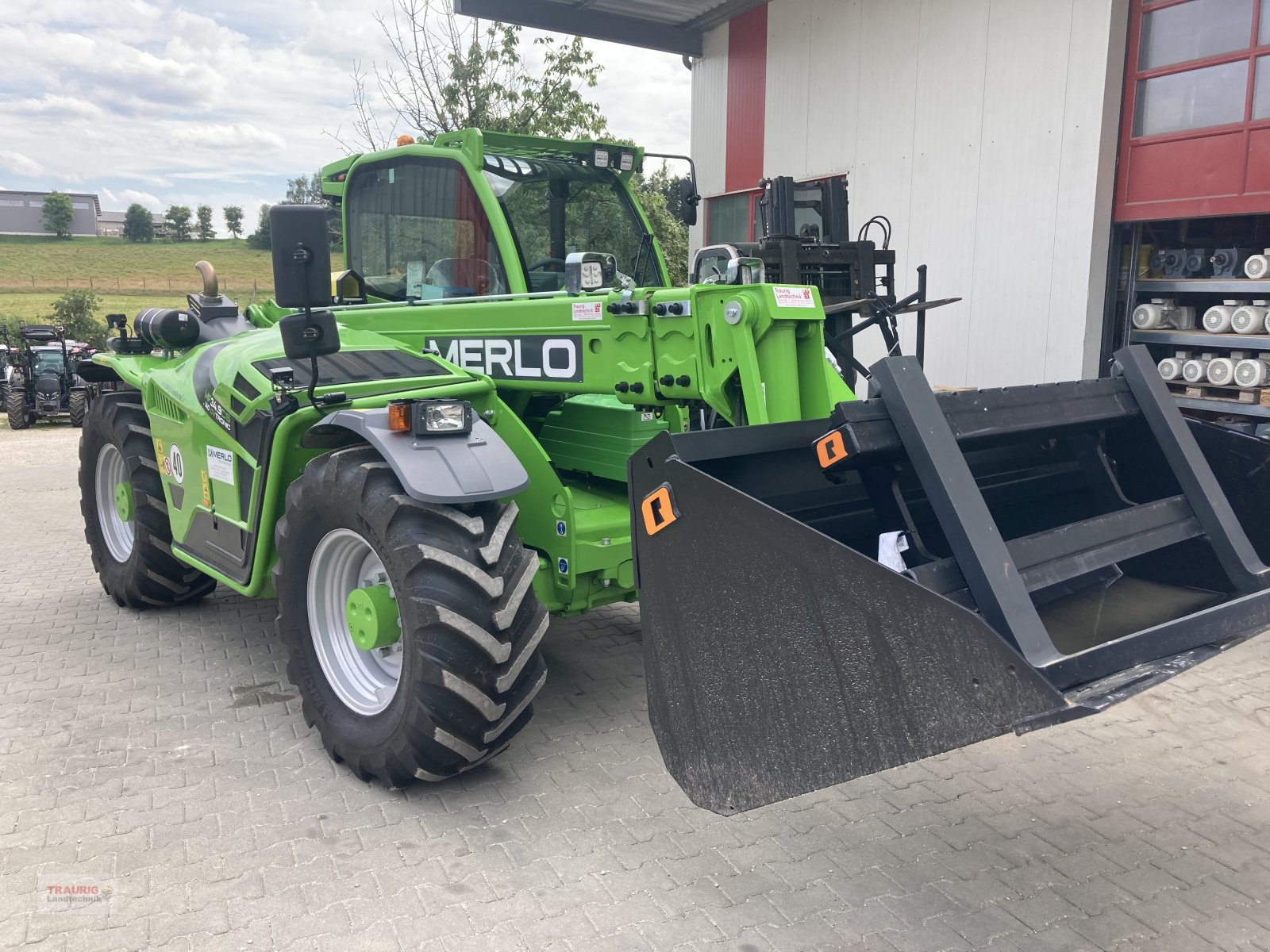 Teleskoplader van het type Merlo MF 34.9, Gebrauchtmaschine in Mainburg/Wambach (Foto 19)