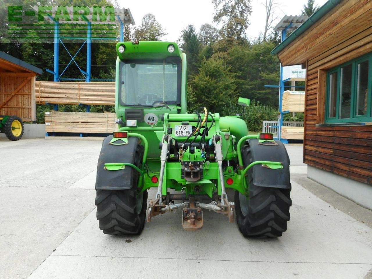 Teleskoplader of the type Merlo mf30.6 multifarmer classic 2 mit hubwerk u. zapf, Gebrauchtmaschine in ST. NIKOLAI/DR. (Picture 3)