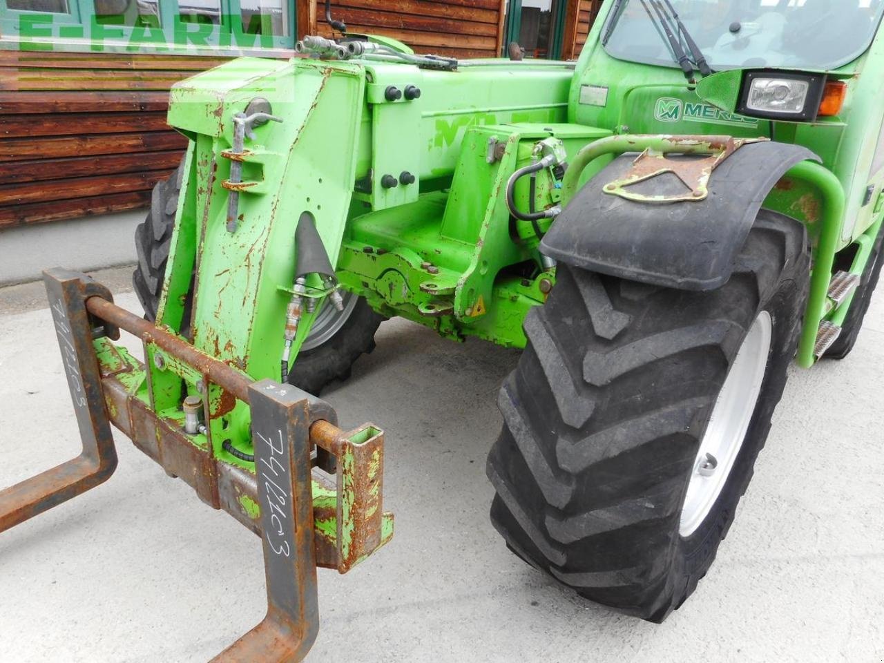 Teleskoplader of the type Merlo mf30.6 multifarmer classic 2 mit hubwerk u. zapf, Gebrauchtmaschine in ST. NIKOLAI/DR. (Picture 12)