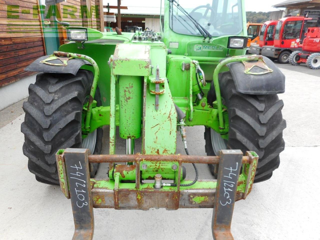 Teleskoplader van het type Merlo mf30.6 multifarmer classic 2 mit hubwerk u. zapf, Gebrauchtmaschine in ST. NIKOLAI/DR. (Foto 13)