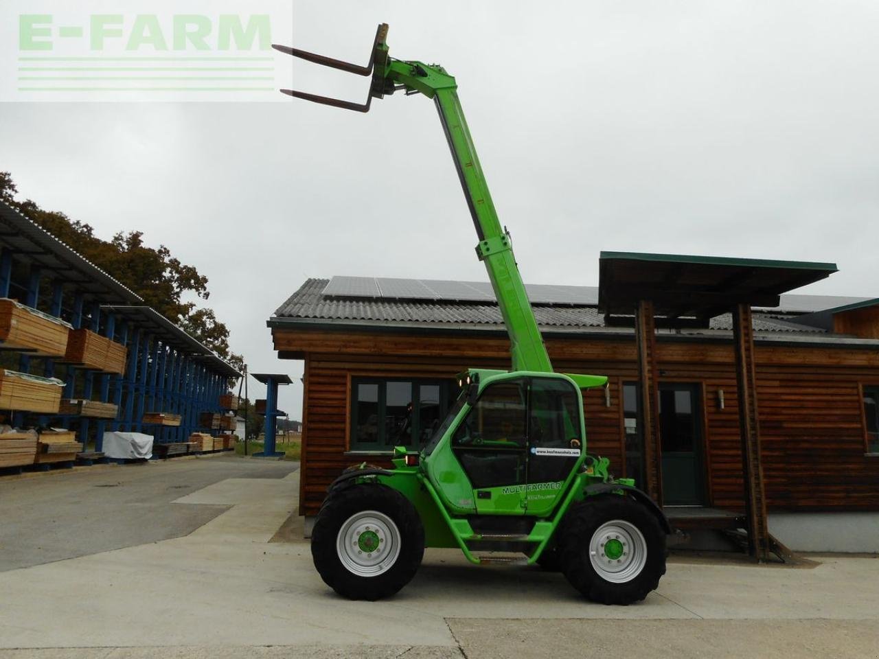 Teleskoplader of the type Merlo mf30.6 multifarmer classic 2 mit hubwerk u. zapf, Gebrauchtmaschine in ST. NIKOLAI/DR. (Picture 17)