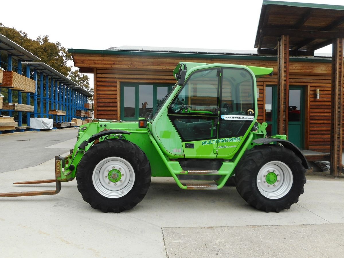 Teleskoplader van het type Merlo MF30.6 MULTIFARMER CLASSIC 2 mit Hubwerk u. Zapf, Gebrauchtmaschine in St. Nikolai ob Draßling (Foto 1)