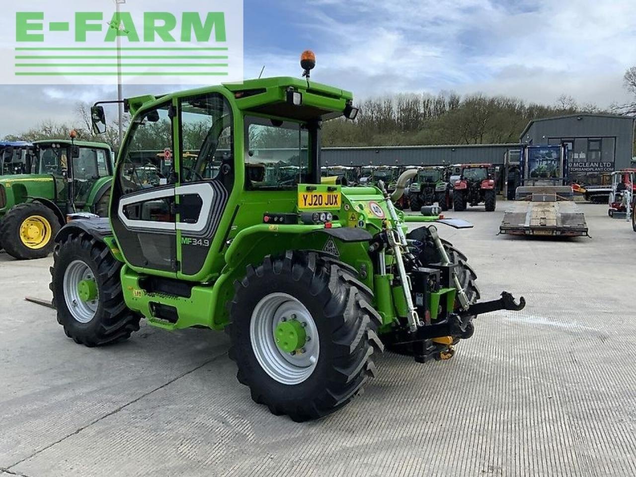 Teleskoplader типа Merlo mf34.9 multi farmer telehandler (st19575), Gebrauchtmaschine в SHAFTESBURY (Фотография 8)