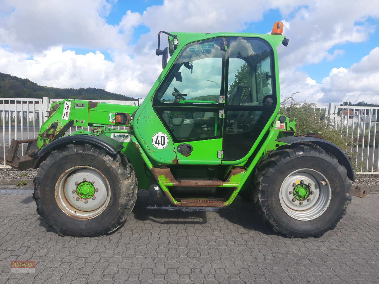 Teleskoplader van het type Merlo Multifarmer 30.6, Gebrauchtmaschine in Marsberg (Foto 2)