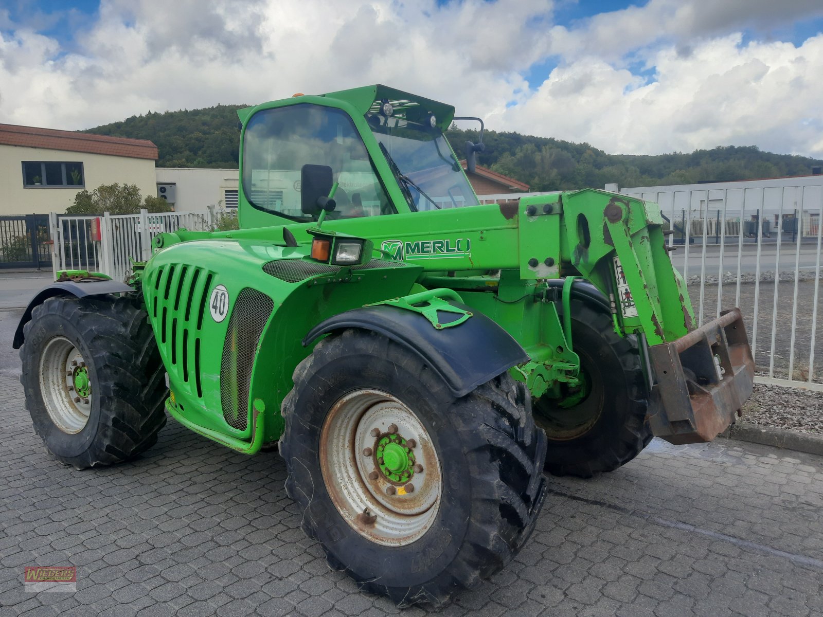 Teleskoplader Türe ait Merlo Multifarmer 30.6, Gebrauchtmaschine içinde Marsberg (resim 7)