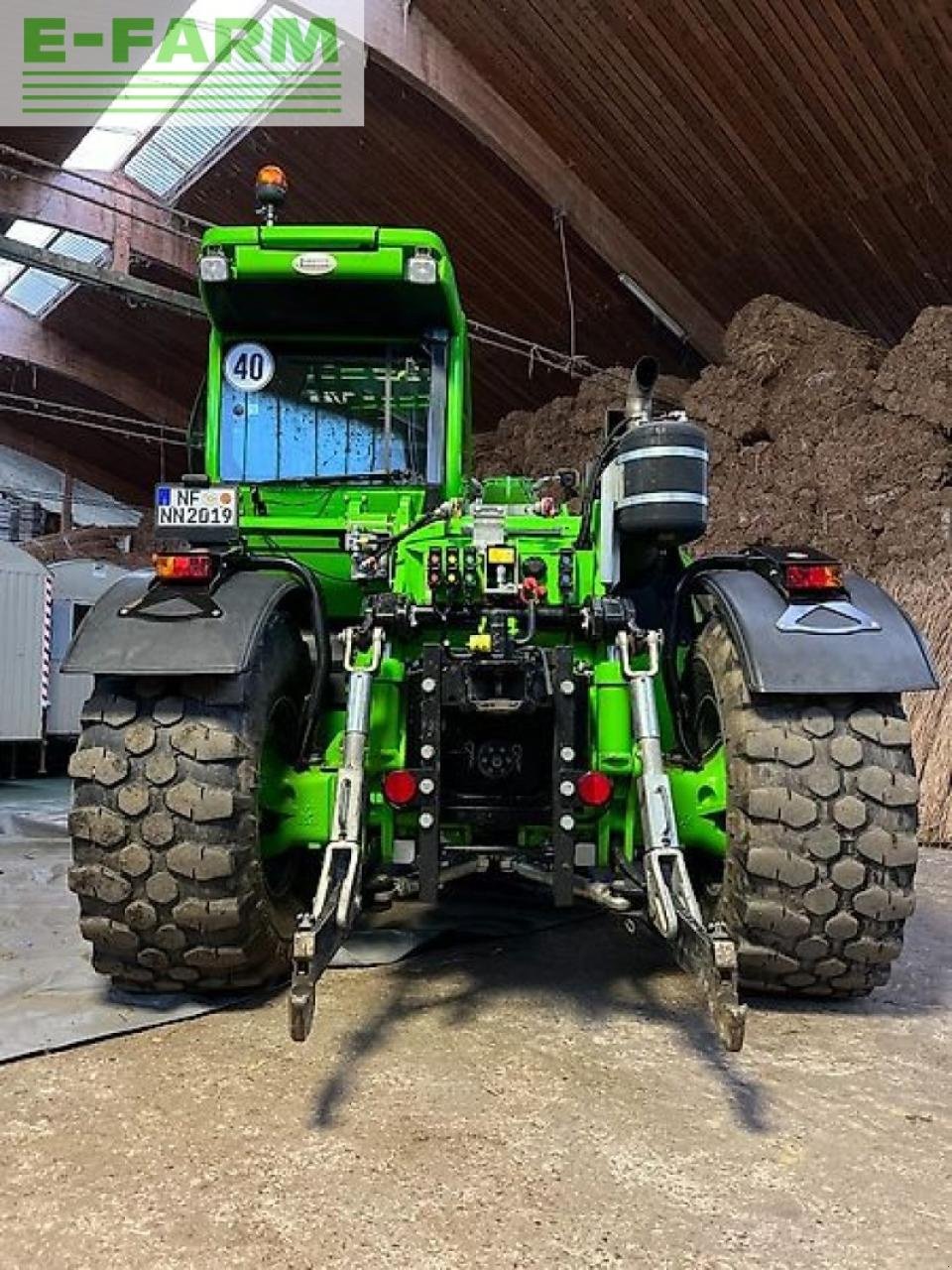 Teleskoplader van het type Merlo multifarmer 40.9 cs, Gebrauchtmaschine in STEDESAND (Foto 12)