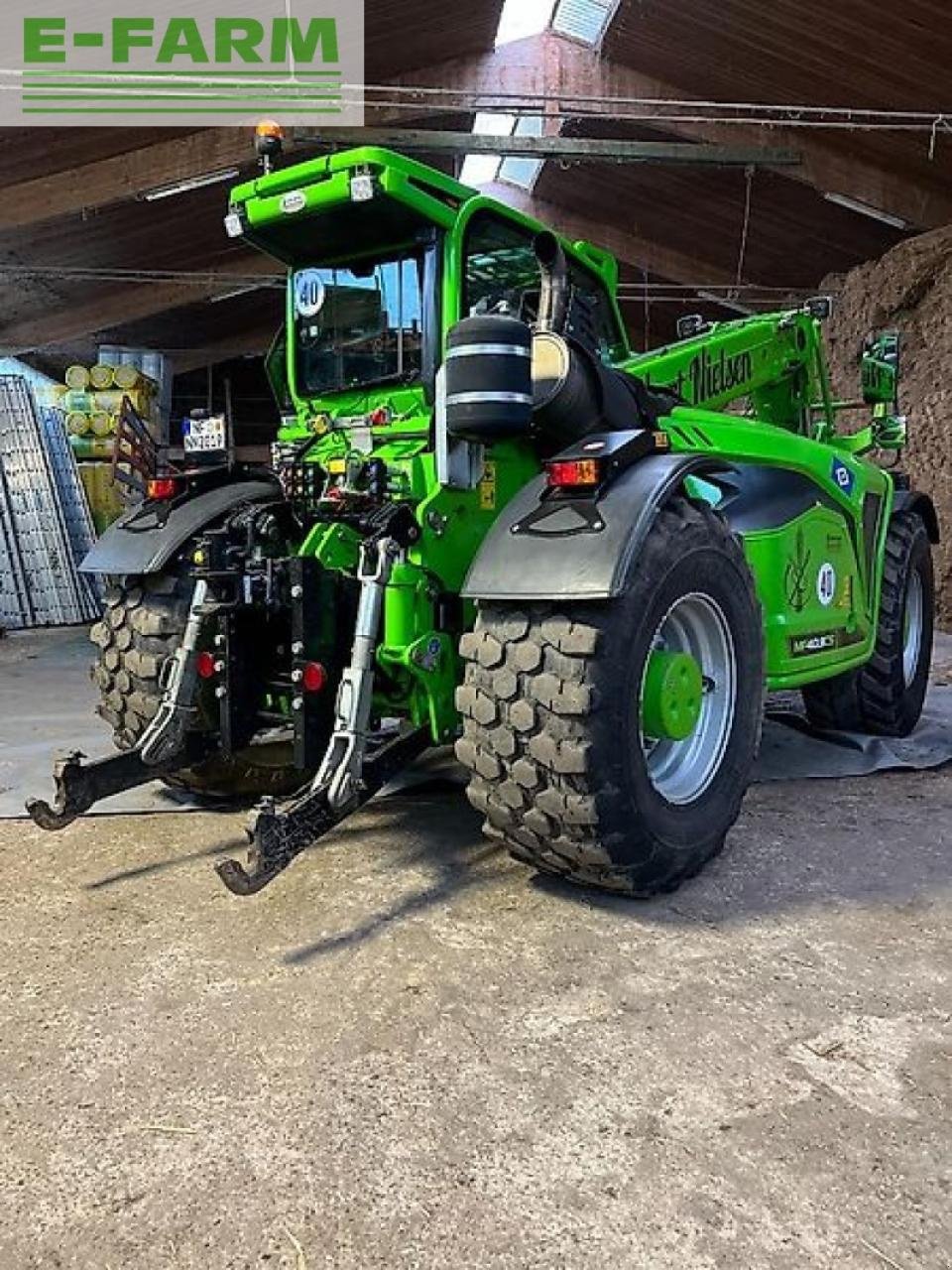 Teleskoplader van het type Merlo multifarmer 40.9 cs, Gebrauchtmaschine in STEDESAND (Foto 13)