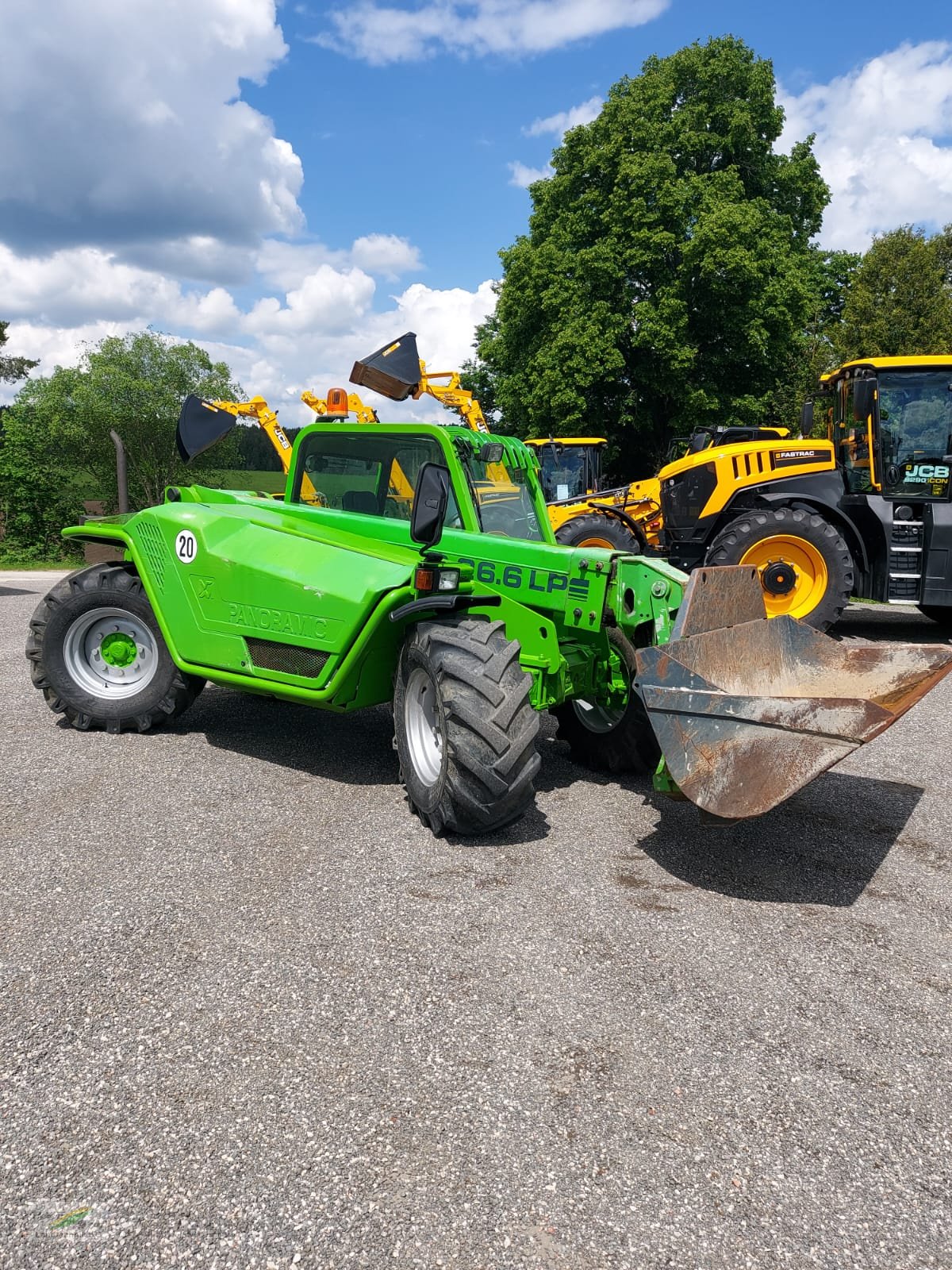 Teleskoplader van het type Merlo P 26.6 LP, Gebrauchtmaschine in Pegnitz-Bronn (Foto 2)