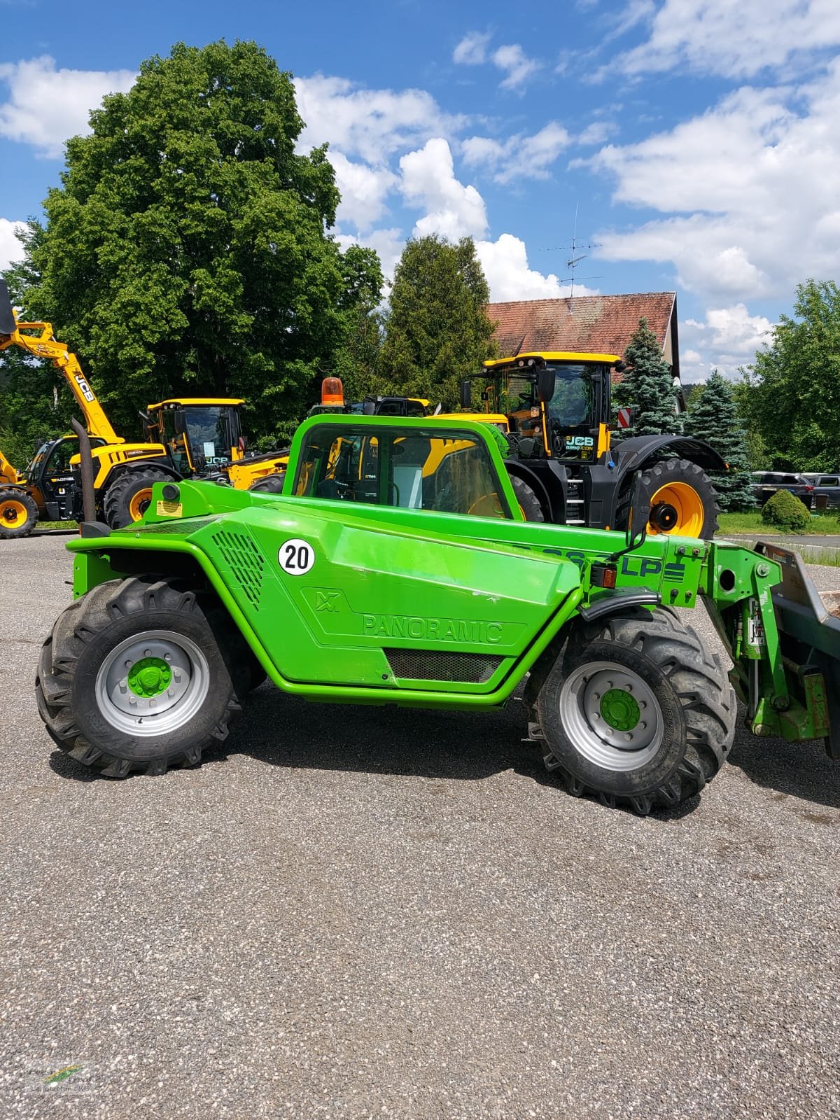 Teleskoplader of the type Merlo P 26.6 LP, Gebrauchtmaschine in Pegnitz-Bronn (Picture 4)