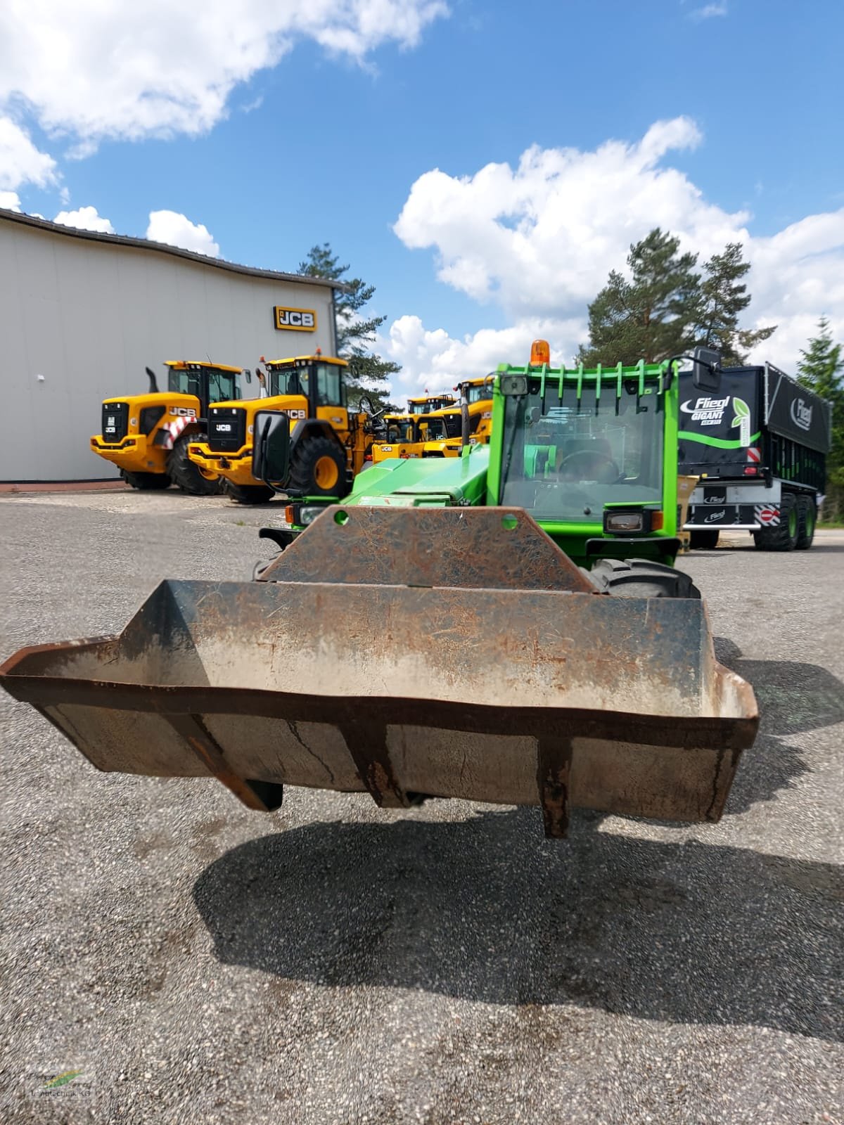 Teleskoplader van het type Merlo P 26.6 LP, Gebrauchtmaschine in Pegnitz-Bronn (Foto 11)