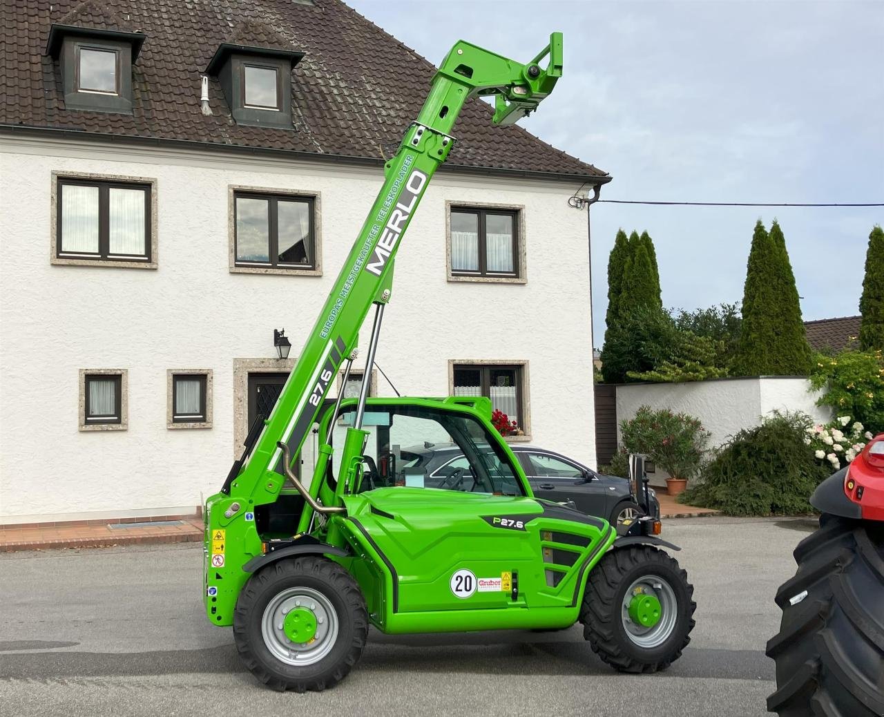 Teleskoplader van het type Merlo P 27.6 PLUS, Neumaschine in Ampfing (Foto 3)