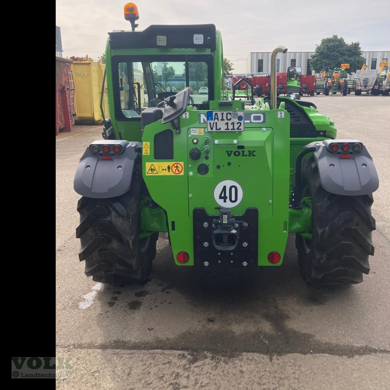 Teleskoplader typu Merlo P 27.6 PLUS, Neumaschine v Friedberg-Derching (Obrázek 7)