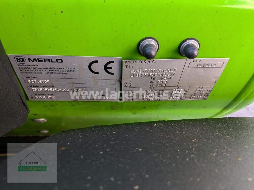 Teleskoplader des Typs Merlo P 27.6, Gebrauchtmaschine in Schlitters (Bild 7)