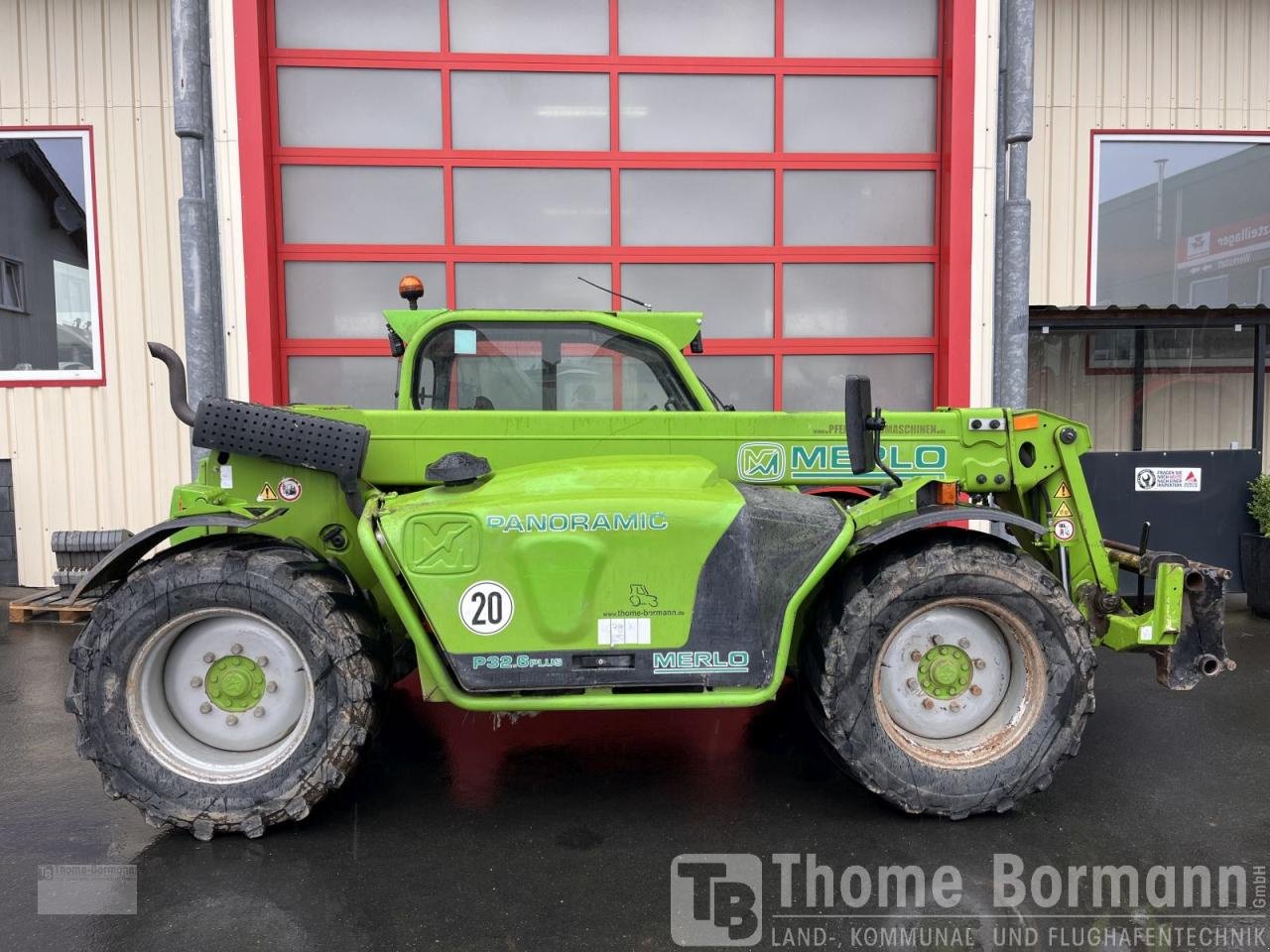 Teleskoplader van het type Merlo P 32.6 L, Gebrauchtmaschine in Prüm (Foto 3)