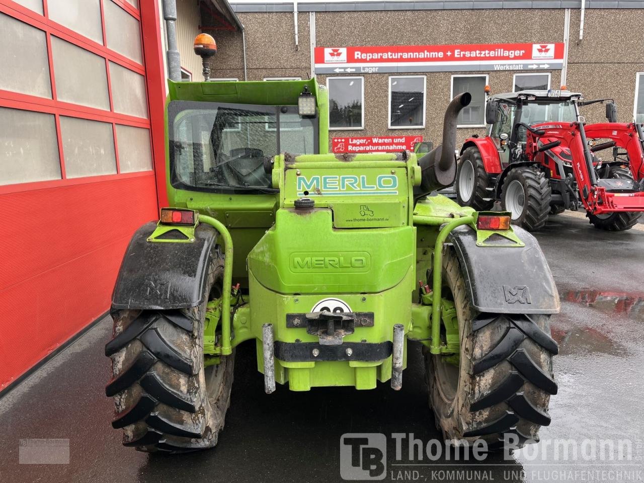 Teleskoplader van het type Merlo P 32.6 L, Gebrauchtmaschine in Prüm (Foto 4)