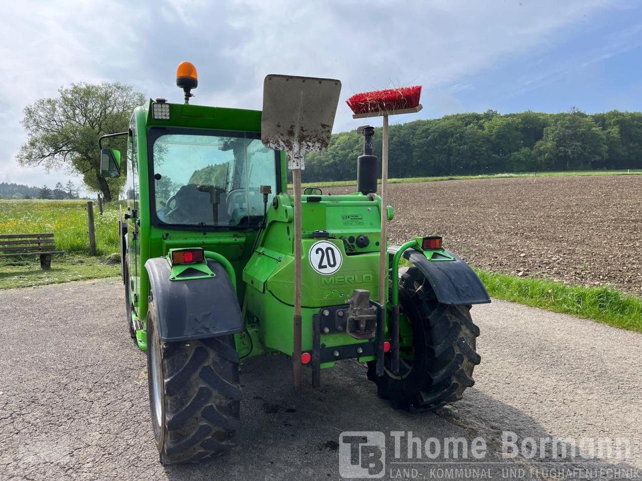 Teleskoplader van het type Merlo P 32.6 Plus, Gebrauchtmaschine in Prüm (Foto 4)