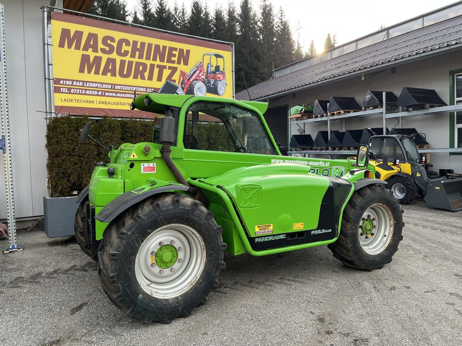 Teleskoplader des Typs Merlo P 32.6 Plus, Gebrauchtmaschine in Bad Leonfelden (Bild 2)