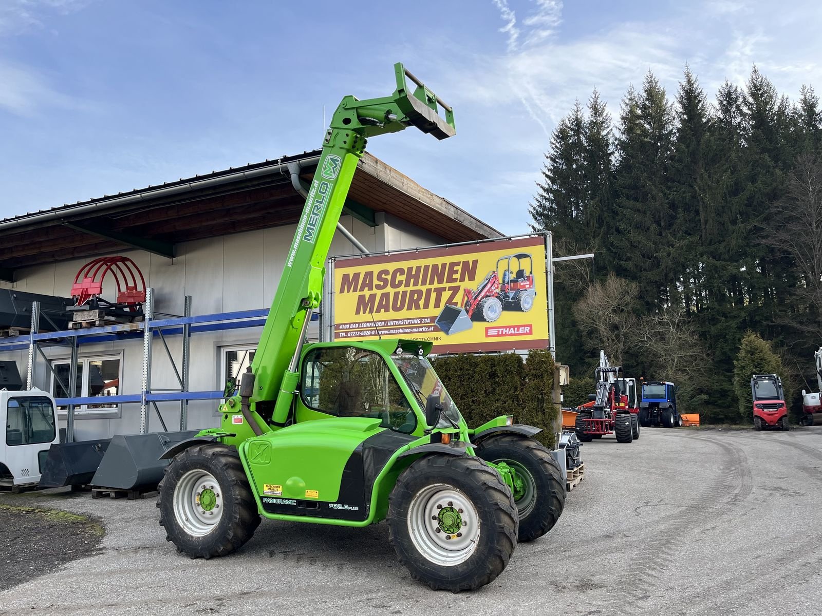 Teleskoplader des Typs Merlo P 32.6 Plus, Gebrauchtmaschine in Bad Leonfelden (Bild 8)