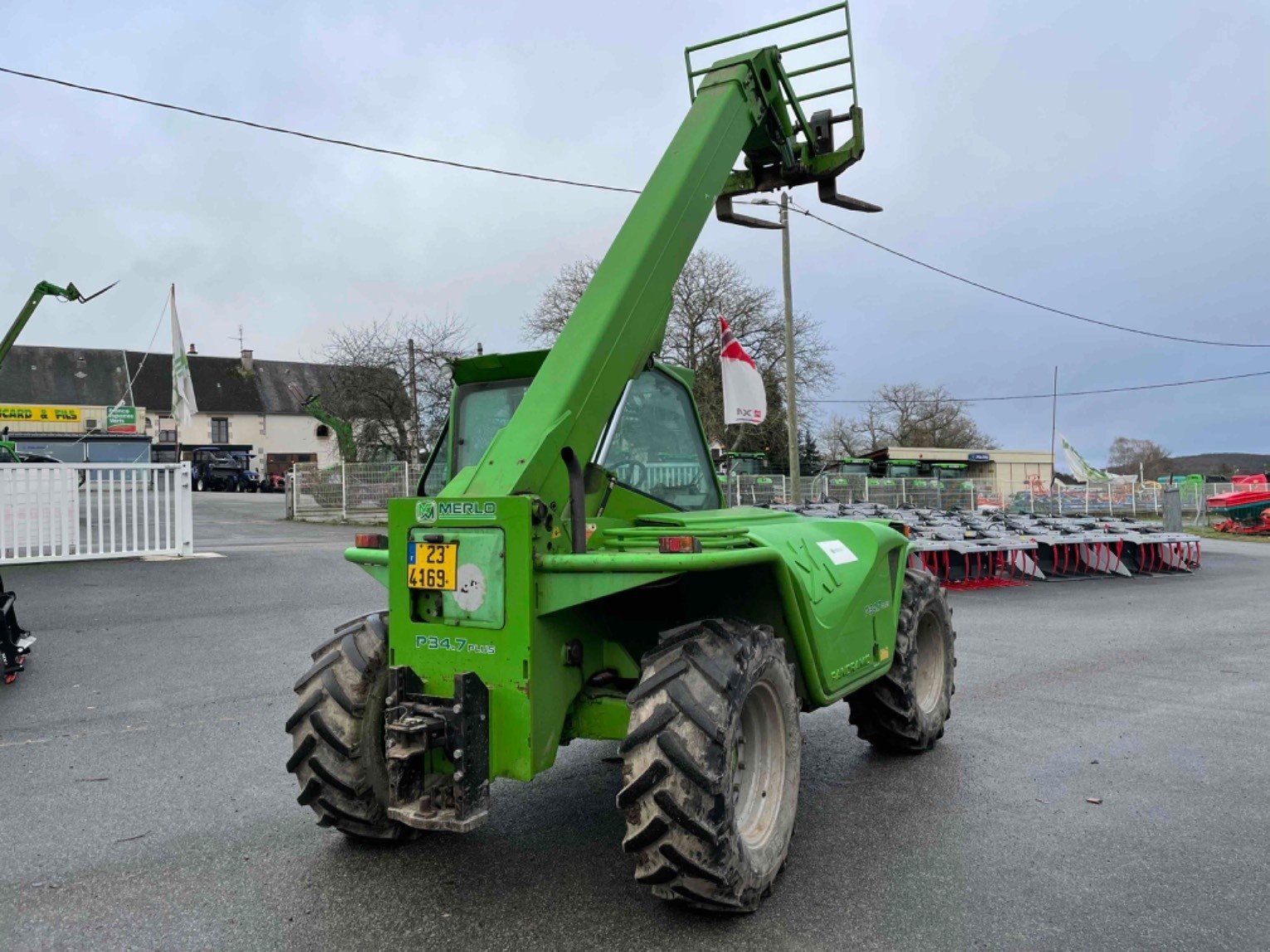 Teleskoplader typu Merlo P 34.7, Gebrauchtmaschine v LA SOUTERRAINE (Obrázek 2)