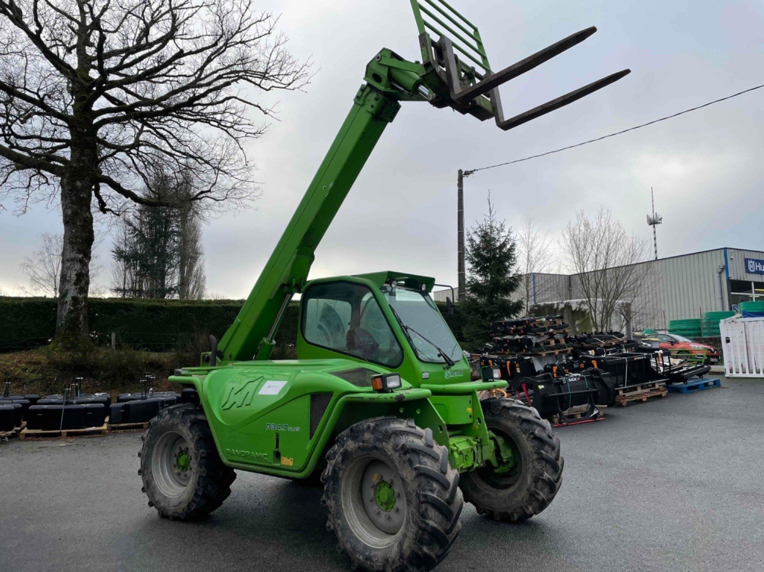 Teleskoplader of the type Merlo P 34.7, Gebrauchtmaschine in LA SOUTERRAINE (Picture 6)