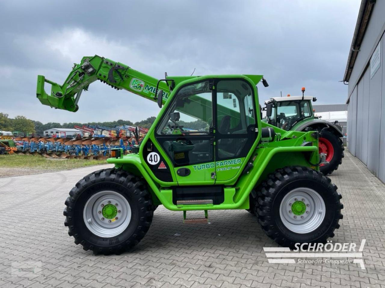 Teleskoplader van het type Merlo P 36.10 PLUS, Gebrauchtmaschine in Wildeshausen (Foto 4)