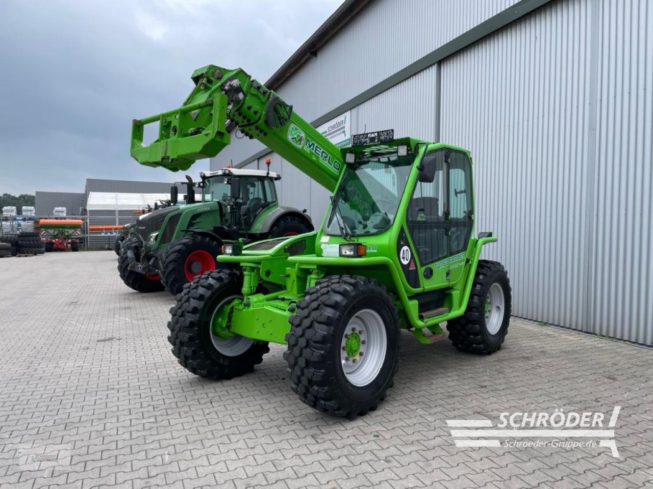 Teleskoplader van het type Merlo P 36.10 PLUS, Gebrauchtmaschine in Wildeshausen (Foto 5)