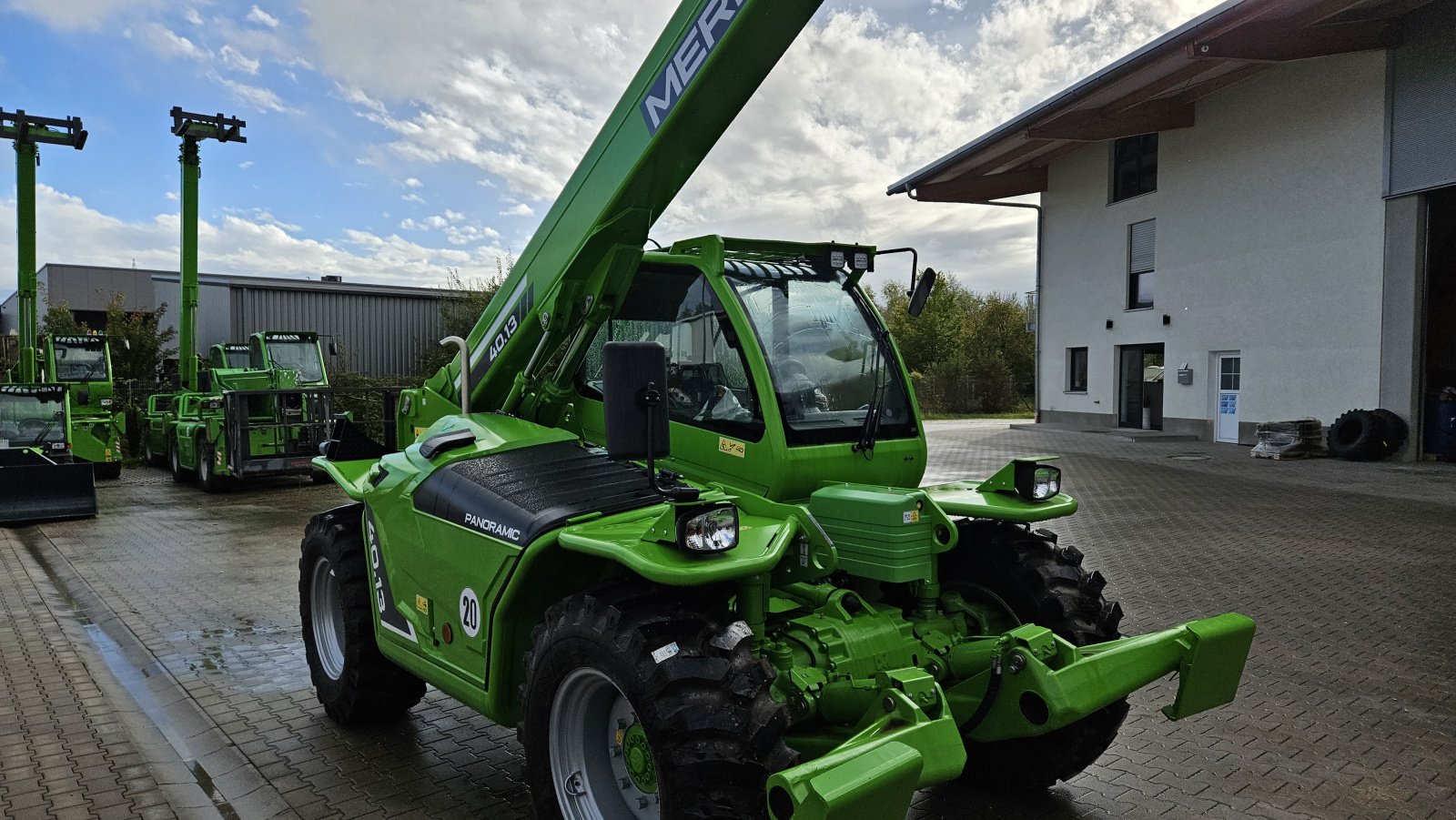 Teleskoplader tip Merlo P 40.13, Neumaschine in Essenbach (Poză 3)