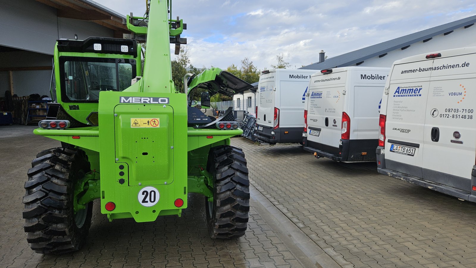 Teleskoplader tip Merlo P 40.13, Neumaschine in Essenbach (Poză 6)