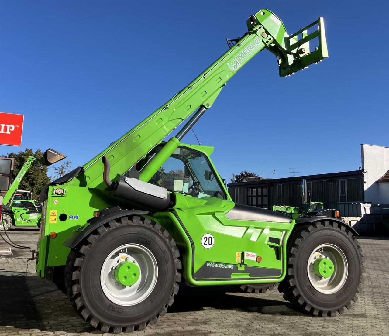 Teleskoplader van het type Merlo P 55.9 CS, Gebrauchtmaschine in Ampfing (Foto 4)