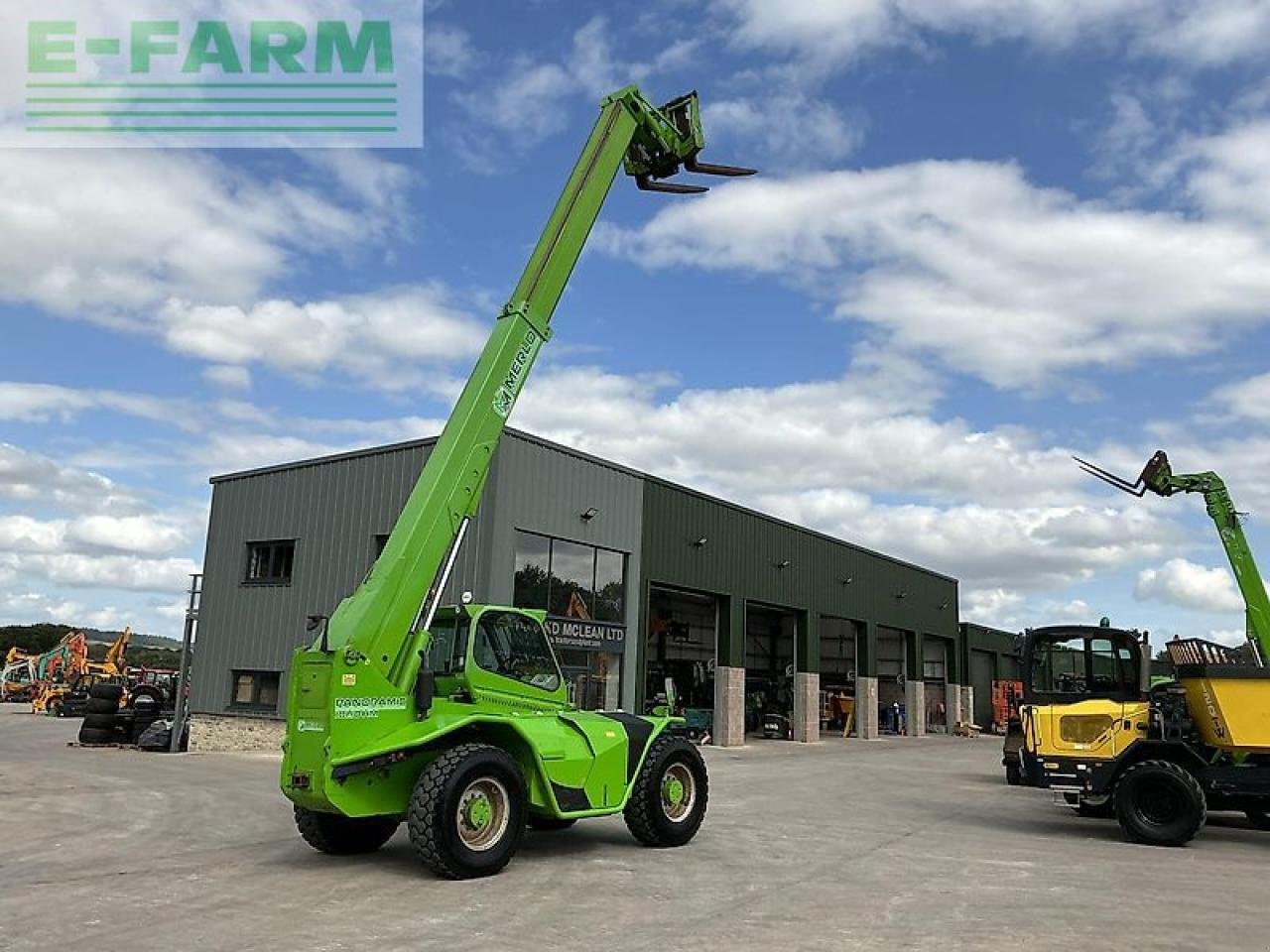 Teleskoplader des Typs Merlo p101.10 hm telehandler (st20710), Gebrauchtmaschine in SHAFTESBURY (Bild 14)