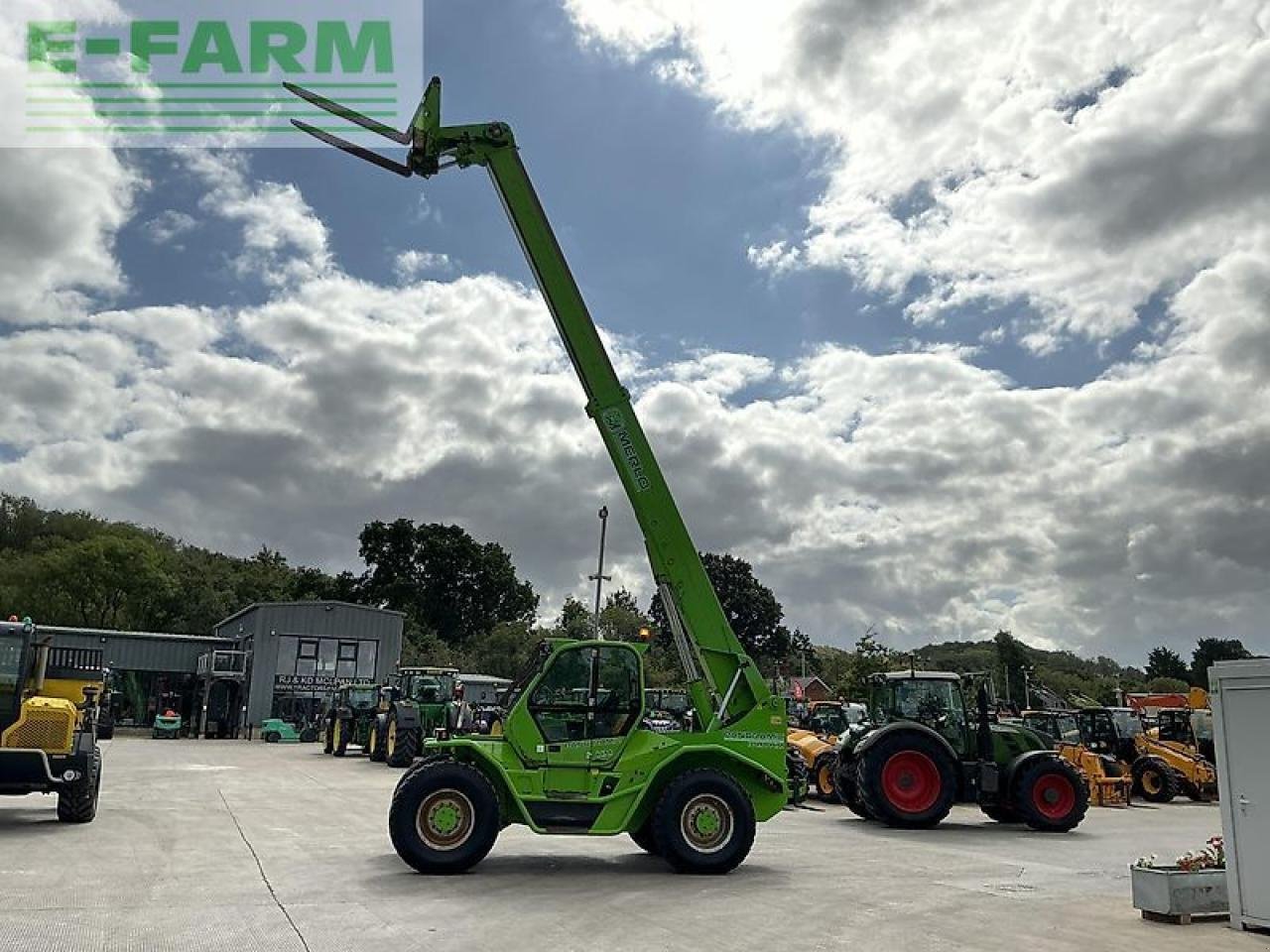 Teleskoplader des Typs Merlo p101.10 hm telehandler (st20710), Gebrauchtmaschine in SHAFTESBURY (Bild 16)