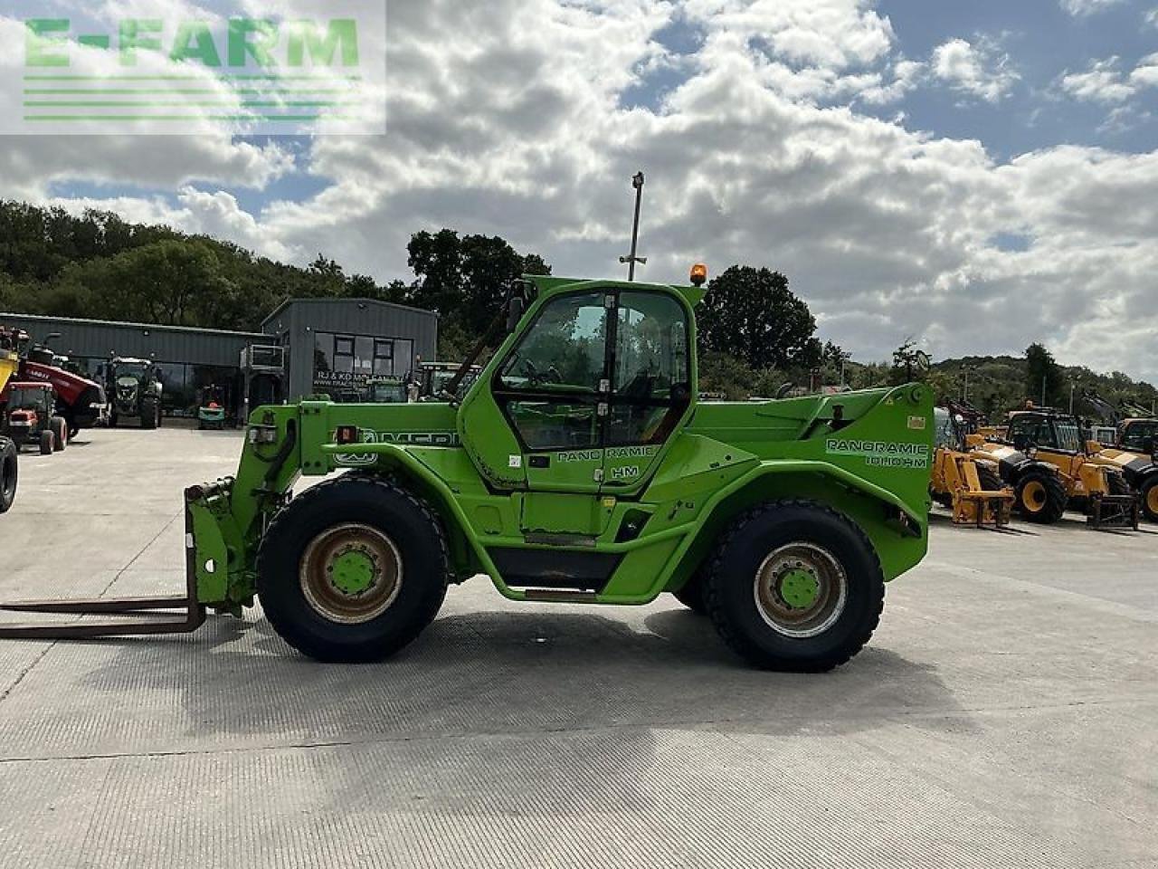 Teleskoplader tip Merlo p101.10 hm telehandler (st20710), Gebrauchtmaschine in SHAFTESBURY (Poză 7)