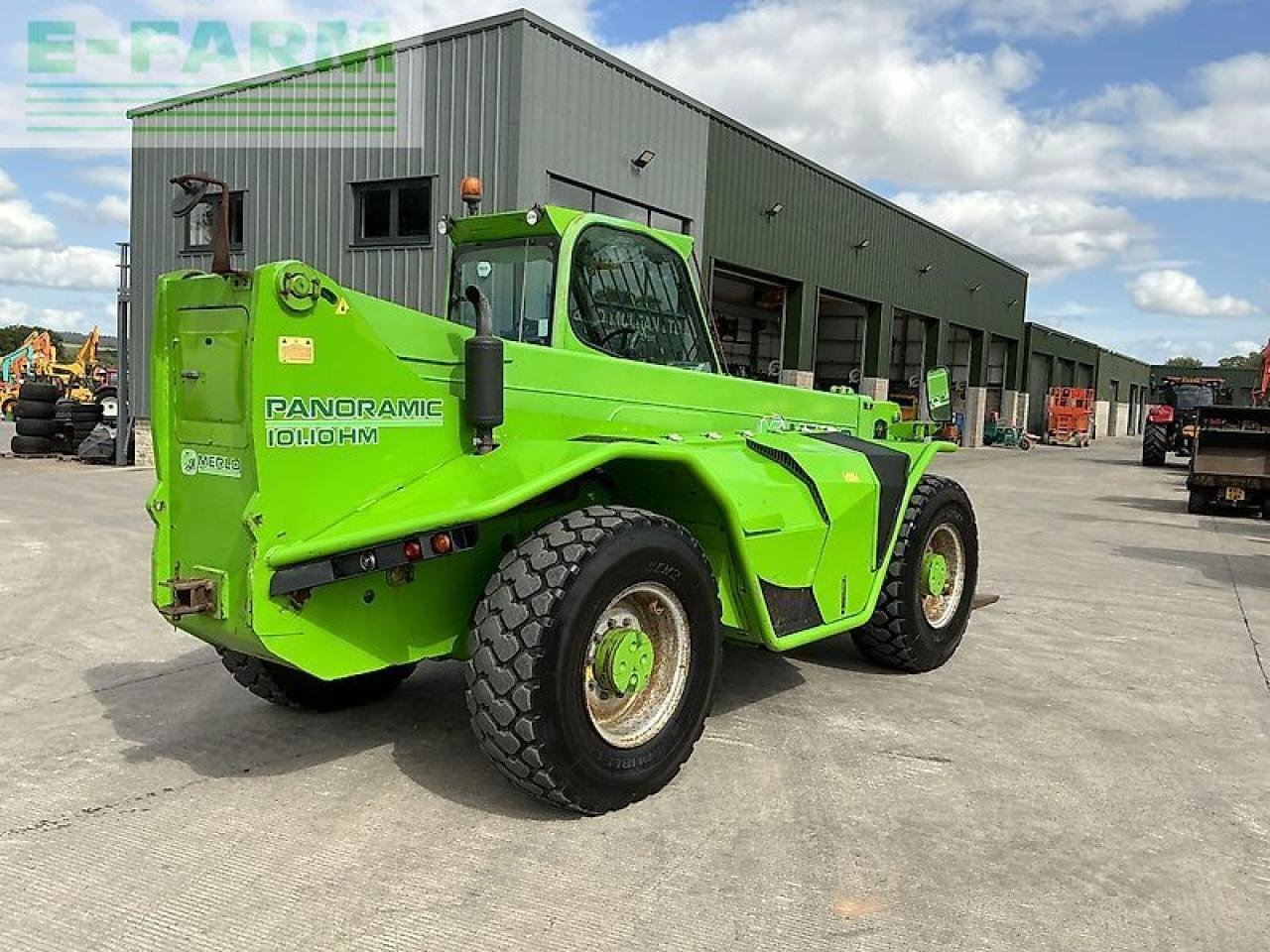 Teleskoplader des Typs Merlo p101.10 hm telehandler (st20710), Gebrauchtmaschine in SHAFTESBURY (Bild 10)