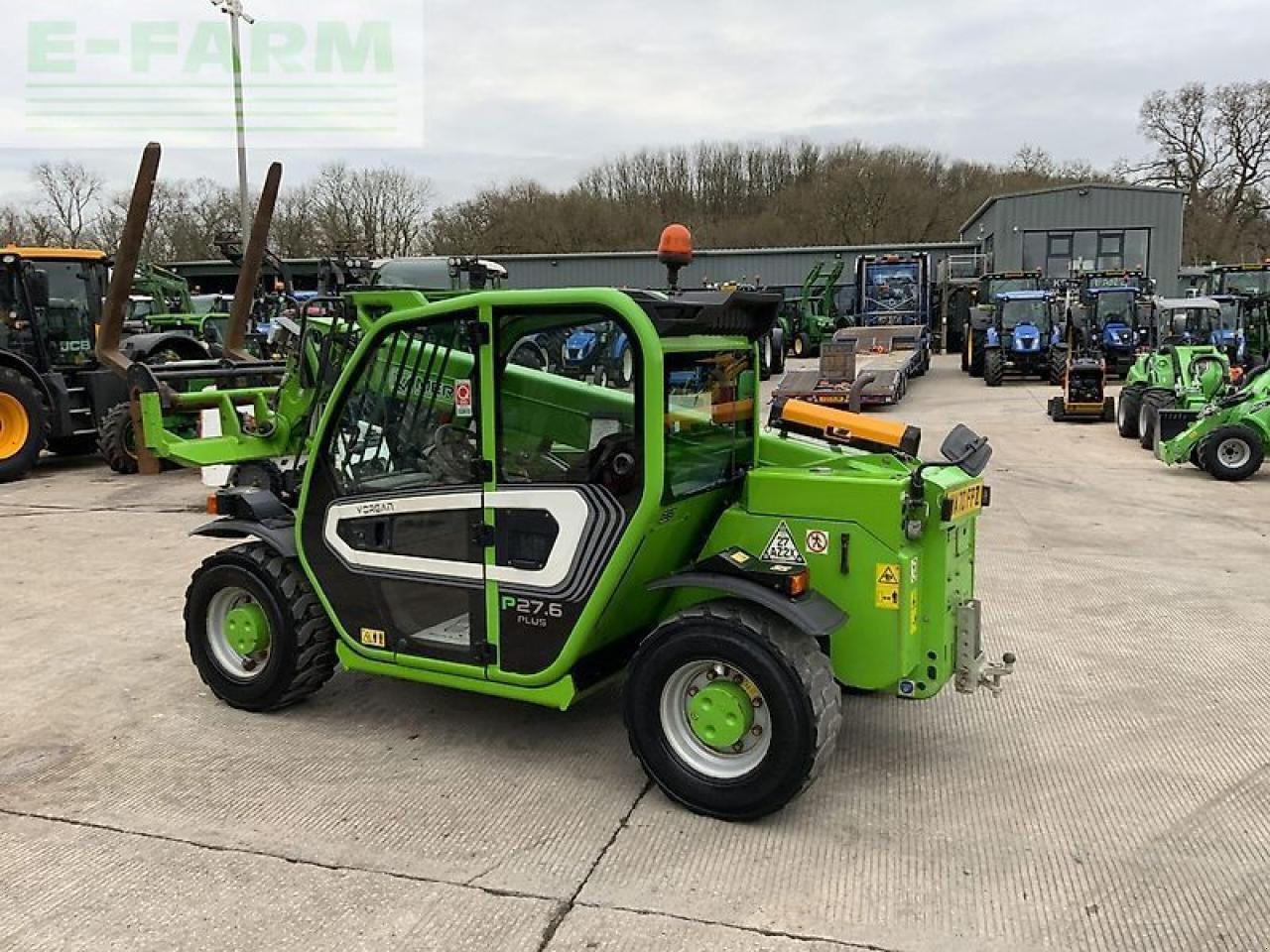 Teleskoplader of the type Merlo p27.6 plus telehandler (st21839), Gebrauchtmaschine in SHAFTESBURY (Picture 5)