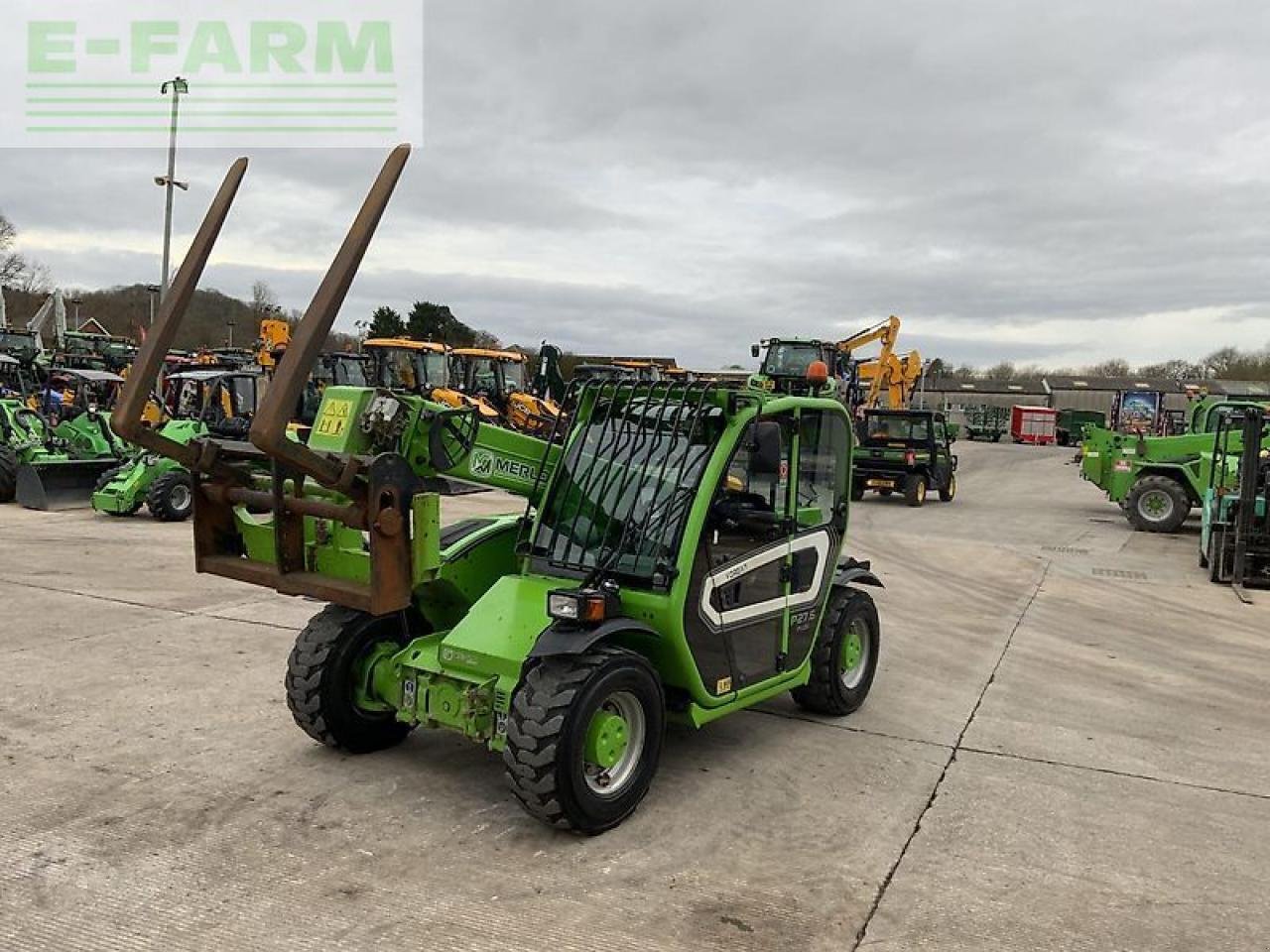 Teleskoplader of the type Merlo p27.6 plus telehandler (st21839), Gebrauchtmaschine in SHAFTESBURY (Picture 7)