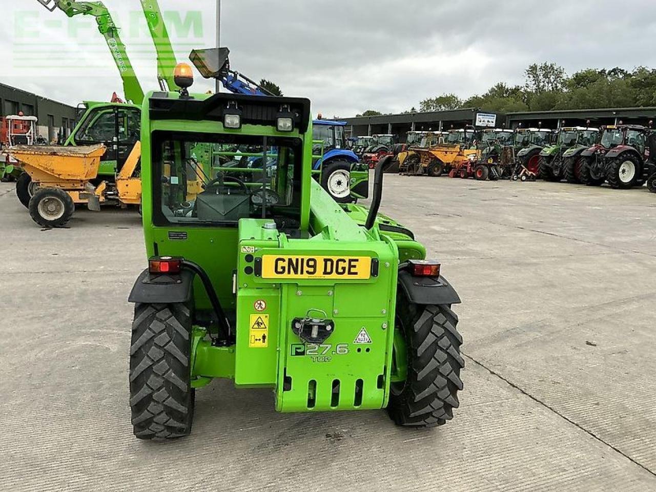 Teleskoplader des Typs Merlo p27.6 top telehandler (st20882), Gebrauchtmaschine in SHAFTESBURY (Bild 4)