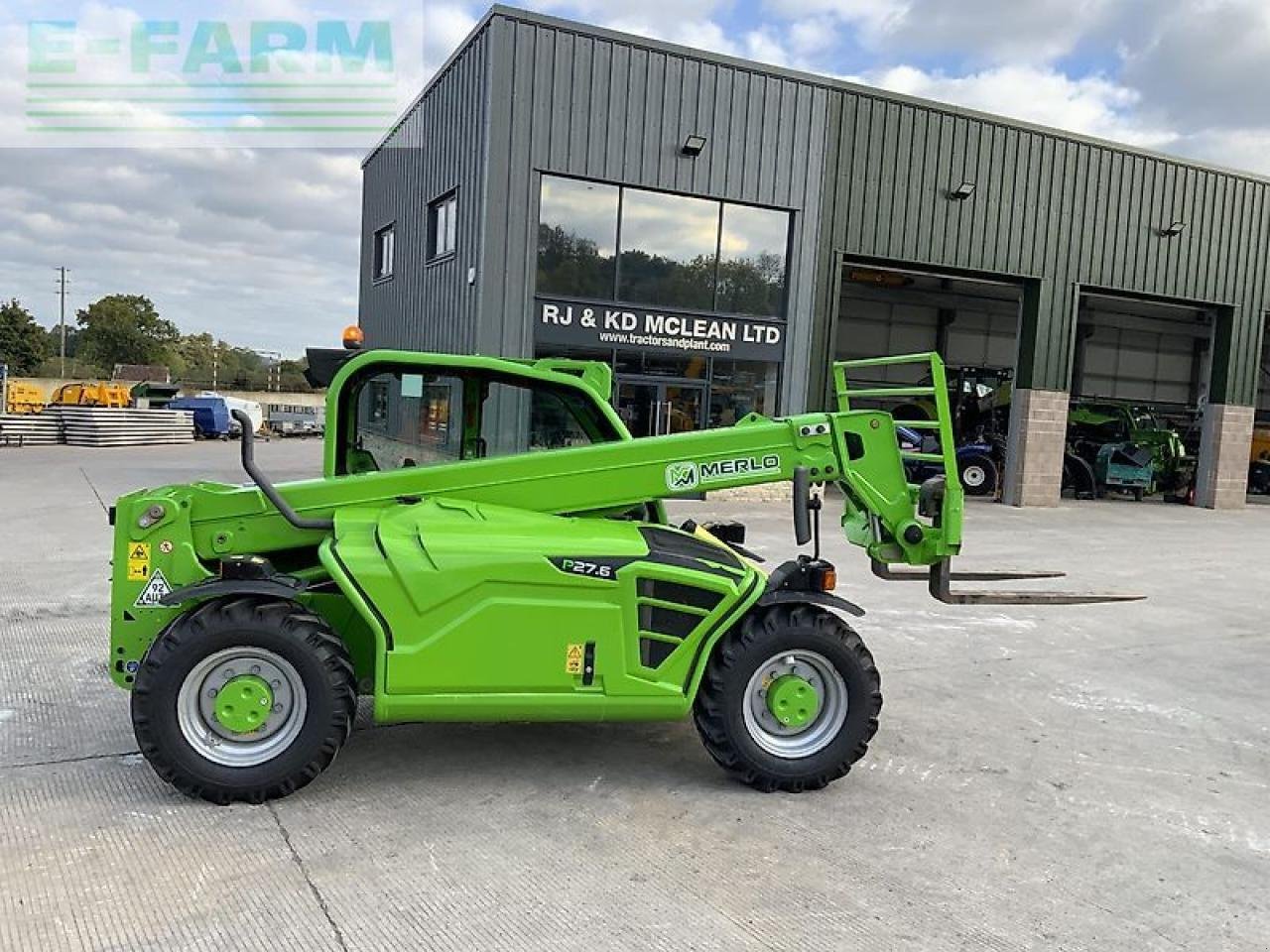 Teleskoplader van het type Merlo p27.6 top telehandler (st20882), Gebrauchtmaschine in SHAFTESBURY (Foto 2)