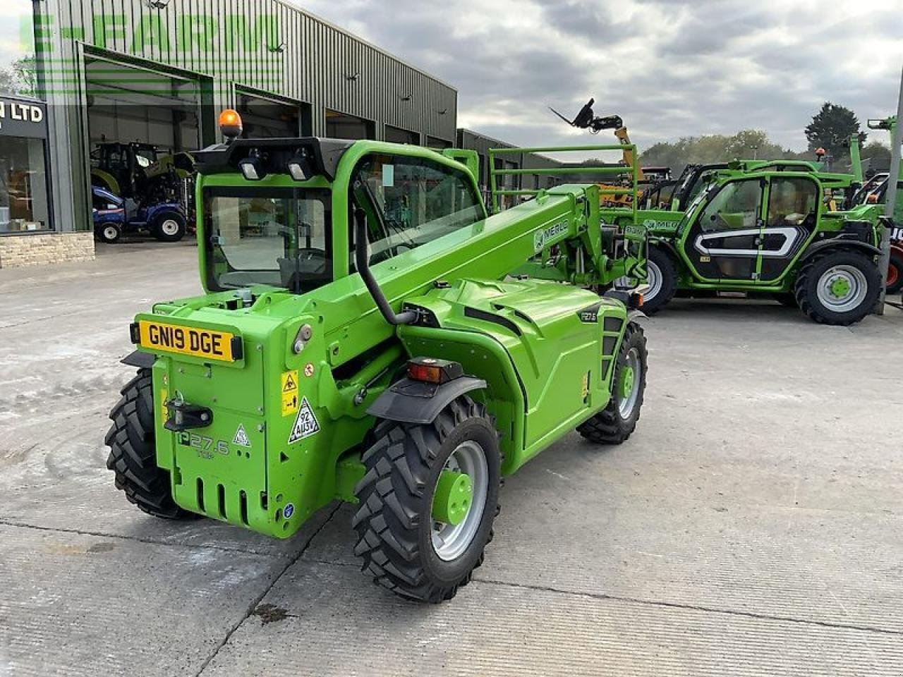 Teleskoplader typu Merlo p27.6 top telehandler (st20882), Gebrauchtmaschine v SHAFTESBURY (Obrázok 3)