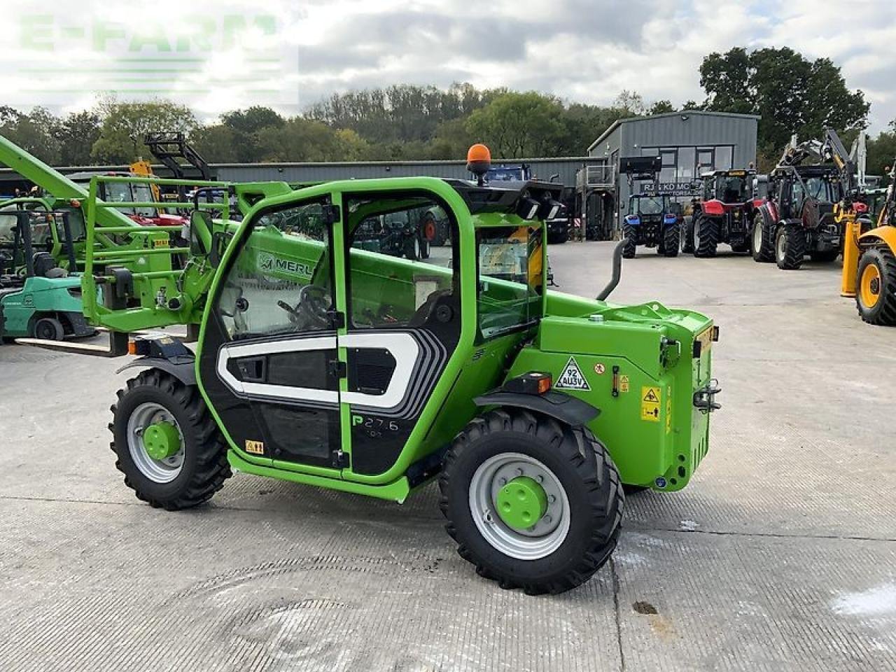 Teleskoplader typu Merlo p27.6 top telehandler (st20882), Gebrauchtmaschine v SHAFTESBURY (Obrázok 5)