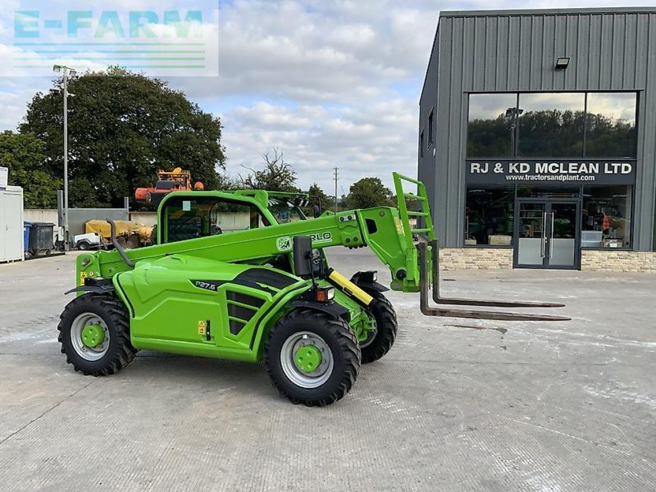 Teleskoplader typu Merlo p27.6 top telehandler (st20882), Gebrauchtmaschine v SHAFTESBURY (Obrázok 11)